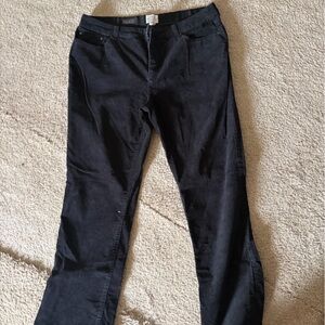 St. John's Bay Women’s Dark Corduroy  Pants
